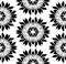 Monochromatic seamless floral pattern