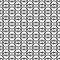 Monochrome abstract ellipse eye repeat pattern