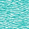 Monochrome Aqua Patterned Tribal Abstract Hand Drawn Wavy Vector Seamless Pattern. Zebra Animal Skin.Summer Trendy Print