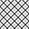 Monochrome balck white check pixel seamless pattern