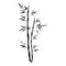 Monochrome Bamboo Illustration: Clean And Simple Design