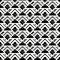 Monochrome beautiful small colored pixels seamless pattern