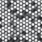 Monochrome cell seamless pattern