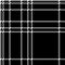 Monochrome check plaid black pixel seamless pattern