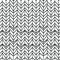 Monochrome colors of hand drawn chevron herringbone seamless pattern ready for print.