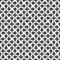 Monochrome curved geometric seamless pattern