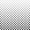 Monochrome Dots Background. Abstract Fade Backdrop. Vintage Gradient Texture. Pop-art Pattern. Vector illustration