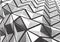 Monochrome engraved effect geometric angular architectural modern abstract