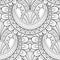 Monochrome Ethnic Seamless Pattern