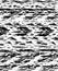 Monochrome glitch hand drawn noisy background vector