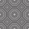 Monochrome Greek geometric octagon rhombus seamless pattern. Deco greek vector background. Beautiful tribal ethnic style ornament