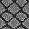 Monochrome grey snake skin seamless pattern