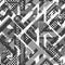 Monochrome grunge seamless pattern