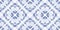 Monochrome Indigo Tie-Dye Shibori Diamonds on White Background Vector Seamless Pattern