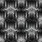 Monochrome knitted seamless pattern