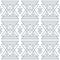 Monochrome marking triangles seamless pattern