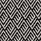 Monochrome maze pattern