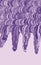 Monochrome purple fluid paste Abstract