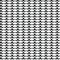 Monochrome seamless abstract geomatric zig zag pattern in black and white texture