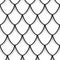 Monochrome Seamless Pattern with Natural Motifs