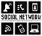 Monochrome social network