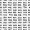 Monochrome tally marks hand drawn seamless pattern