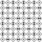 Monochrome tiled pattern, diagonal, seamless vector background.