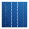 Monocrystalline solar cell for solar modules. Vector photovoltaic system element. Electric element for charge battery