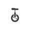 Monocycle vector icon