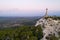 Monolith cross at Sant Salvador Sanctuary, Mallorca