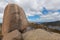 The Monolith - huge rock at Mount Buffalo National Park