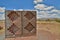 Monolith in Kantatallita temple. Tiwanaku archaeological site. Bolivia