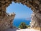 Monolithos Castle Ruins