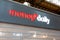 Monop daily logo brand and text sign market facade entrance Monop daily in aeroport