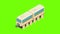 Monorail train icon animation