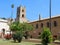 Monreale, Palermo, Sicily, Italy. May 10 2017 . A view of Monreale`s cathedral`s Cloister