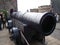 Mons meg cannon or medieval gun in Edinburgh castle