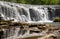 Monsal dale weir waterfall, Peak District May 2020