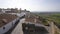 Monsaraz village street with white houses in Alentejo, Portugal