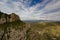 Monserrat, Spain, September 20th, 2016: view on Serra de Collards valley