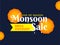 Monsoon mega discount sale with heavy discount sale. End of season sale with umbrella top view