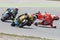 Monster Energy Grand Prix of Catalunya MotoGP. Drivers Jordi Torres and Dominique Aegerter, Moto Crash. Moto2