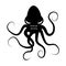 Monster octopus draw
