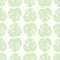 Monstera Deliciosa Leaf Vector Repeat Pattern