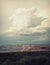 Monstrous cloud above National Park in Arizona, USA