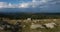 The Mont Aigoual, Gard department, the Occitan, France. View from the top.