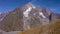 Mont Black Mountain. Italian Alps, Italy. Aerial View