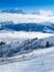 Mont blanc above the clouds