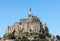 Mont-Saint-Michel, island with the famous abbey, Normandy,
