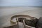 Mont Saint Michel at low tide, Normandy region, France